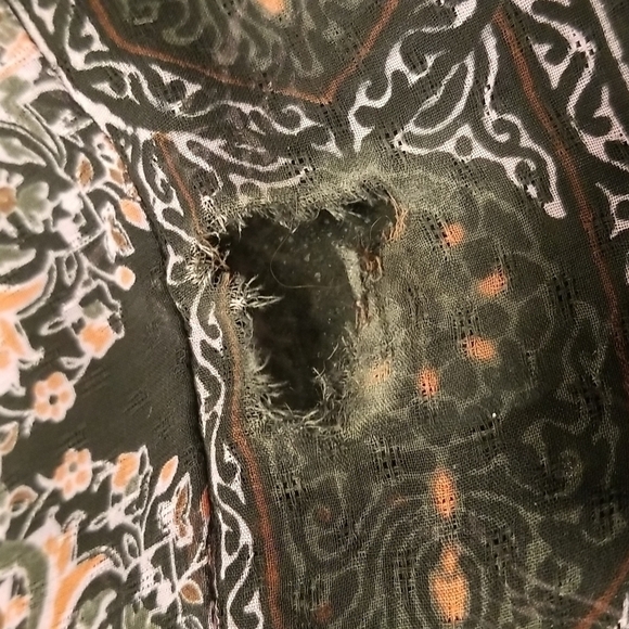 💕FREE PEOPLE💕 Moroccan Printed Maxi Dress ~ Boho Chic Festival Size 6 - Picture 16 of 16